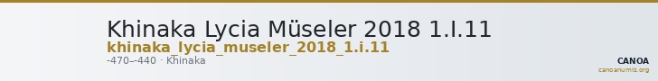 Khinaka Lycia Müseler 2018 1.I.11 — CANOA