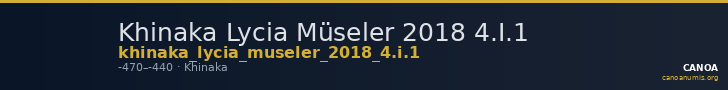 Khinaka Lycia Müseler 2018 4.I.1 — CANOA