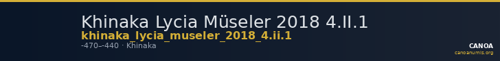 Khinaka Lycia Müseler 2018 4.II.1 — CANOA