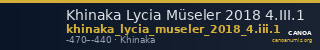 Khinaka Lycia Müseler 2018 4.III.1 — CANOA