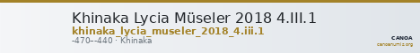 Khinaka Lycia Müseler 2018 4.III.1 — CANOA