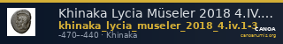 Khinaka Lycia Müseler 2018 4.IV.1-3 — CANOA