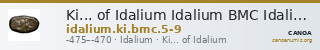 Ki... of Idalium Idalium BMC Idalium 5-9 — CANOA