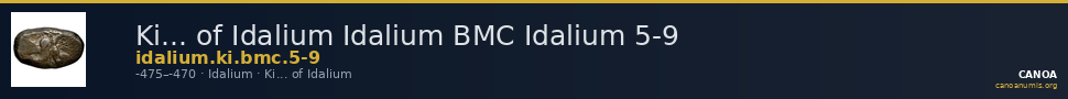 Ki... of Idalium Idalium BMC Idalium 5-9 — CANOA