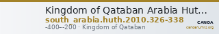 Kingdom of Qataban Arabia Huth 2010 326-338 — CANOA