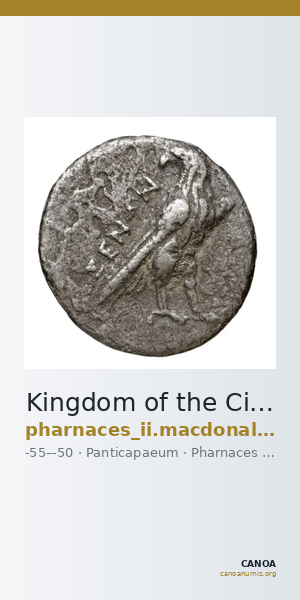 Kingdom of the Cimmerian Bosporus Panticapaeum MacDonald 2005 182-6 — CANOA