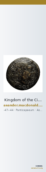 Kingdom of the Cimmerian Bosporus Panticapaeum MacDonald 2005 189-92 — CANOA