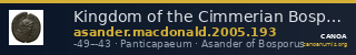 Kingdom of the Cimmerian Bosporus Panticapaeum MacDonald 2005 193 — CANOA