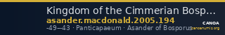 Kingdom of the Cimmerian Bosporus Panticapaeum MacDonald 2005 194 — CANOA