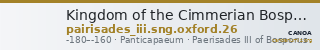 Kingdom of the Cimmerian Bosporus Panticapaeum SNG Oxford 26 — CANOA