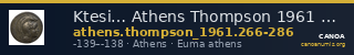 Ktesi… Athens Thompson 1961 266-286 — CANOA