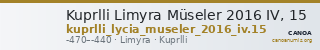 Kuprlli Limyra Müseler 2016 IV, 15 — CANOA