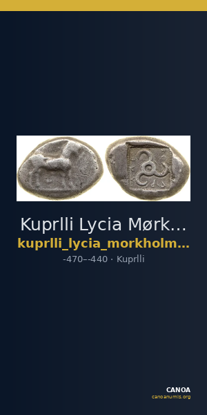 Kuprlli Lycia Mørkholm and Zahle 1972 115-23 — CANOA