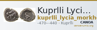 Kuprlli Lycia Mørkholm and Zahle 1972 124-9 — CANOA