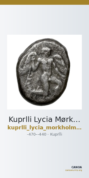 Kuprlli Lycia Mørkholm and Zahle 1972 130-2 — CANOA