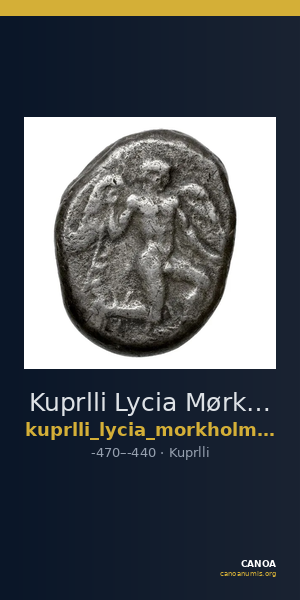 Kuprlli Lycia Mørkholm and Zahle 1972 130-2 — CANOA