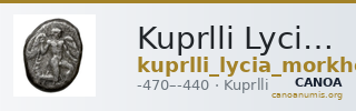Kuprlli Lycia Mørkholm and Zahle 1972 130-2 — CANOA