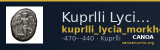 Kuprlli Lycia Mørkholm and Zahle 1972 130-2 — CANOA