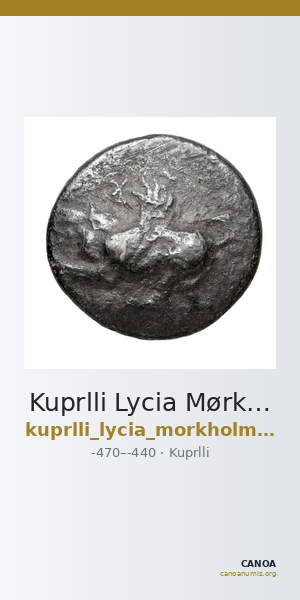 Kuprlli Lycia Mørkholm and Zahle 1972 133-5 — CANOA