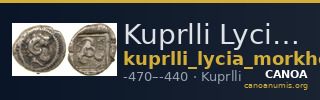 Kuprlli Lycia Mørkholm and Zahle 1972 136-48 — CANOA