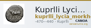 Kuprlli Lycia Mørkholm and Zahle 1972 149-50 — CANOA