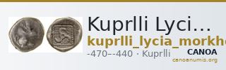 Kuprlli Lycia Mørkholm and Zahle 1972 15-21 — CANOA
