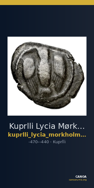 Kuprlli Lycia Mørkholm and Zahle 1972 151-2 — CANOA