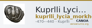 Kuprlli Lycia Mørkholm and Zahle 1972 151-2 — CANOA