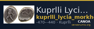Kuprlli Lycia Mørkholm and Zahle 1972 156-8 — CANOA