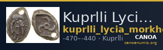 Kuprlli Lycia Mørkholm and Zahle 1972 159-61 — CANOA