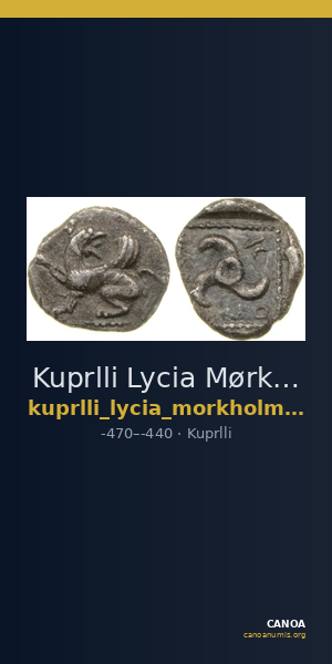 Kuprlli Lycia Mørkholm and Zahle 1972 173 — CANOA