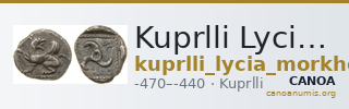 Kuprlli Lycia Mørkholm and Zahle 1972 173 — CANOA