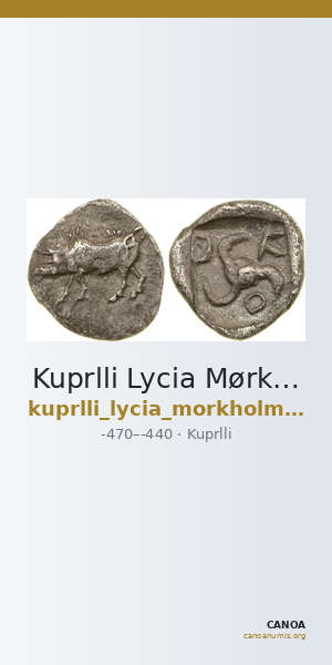 Kuprlli Lycia Mørkholm and Zahle 1972 174 — CANOA