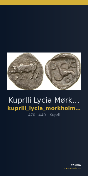 Kuprlli Lycia Mørkholm and Zahle 1972 174 — CANOA