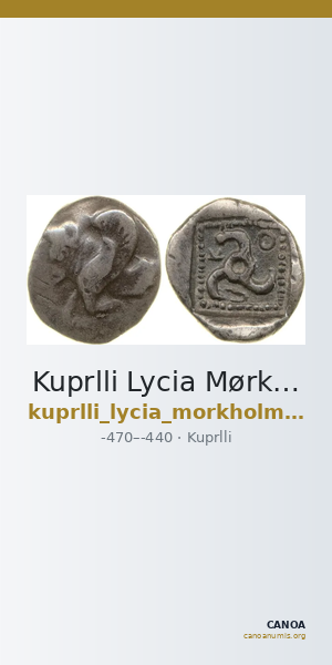 Kuprlli Lycia Mørkholm and Zahle 1972 186-8 — CANOA