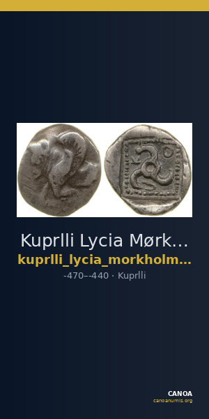 Kuprlli Lycia Mørkholm and Zahle 1972 186-8 — CANOA