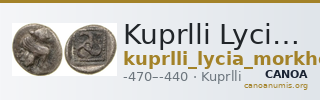 Kuprlli Lycia Mørkholm and Zahle 1972 189-90 — CANOA