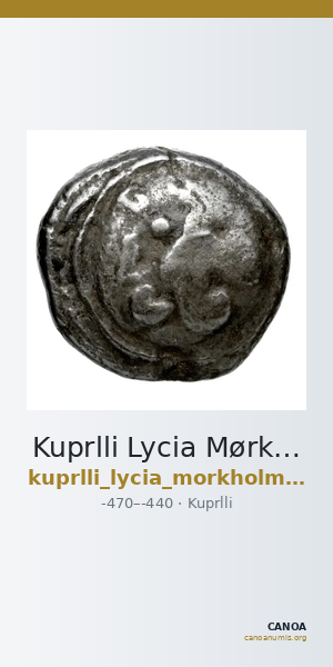 Kuprlli Lycia Mørkholm and Zahle 1972 191 — CANOA