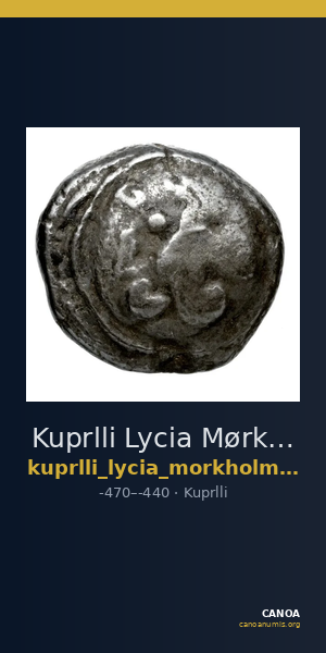 Kuprlli Lycia Mørkholm and Zahle 1972 191 — CANOA