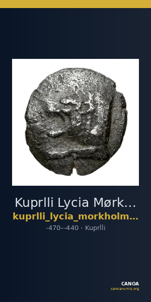 Kuprlli Lycia Mørkholm and Zahle 1972 193 — CANOA