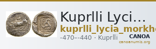 Kuprlli Lycia Mørkholm and Zahle 1972 24-6 — CANOA