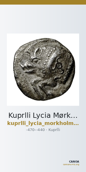 Kuprlli Lycia Mørkholm and Zahle 1972 27-9 — CANOA