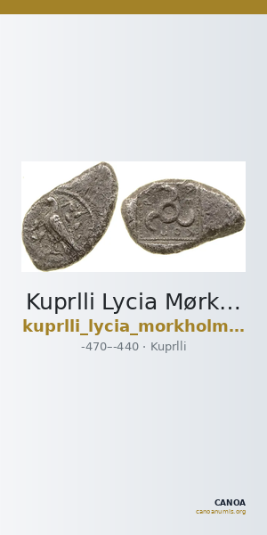 Kuprlli Lycia Mørkholm and Zahle 1972 34 — CANOA