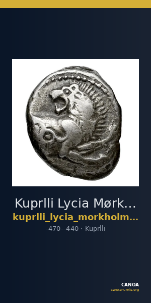 Kuprlli Lycia Mørkholm and Zahle 1972 36-7 — CANOA