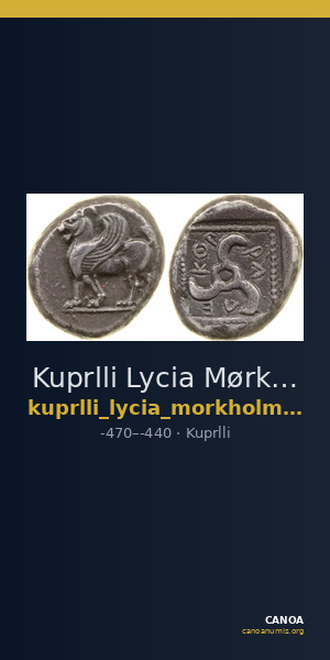 Kuprlli Lycia Mørkholm and Zahle 1972 38 — CANOA