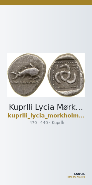 Kuprlli Lycia Mørkholm and Zahle 1972 5-6 — CANOA