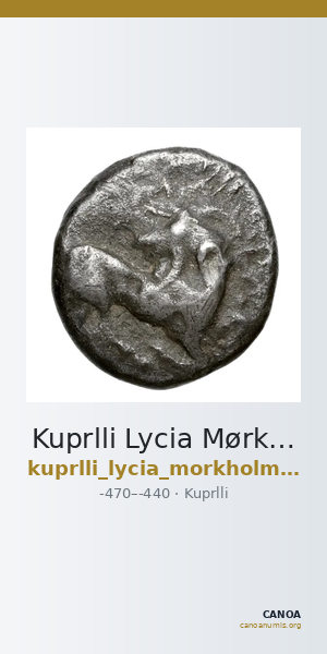 Kuprlli Lycia Mørkholm and Zahle 1972 54-8 — CANOA