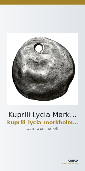 Kuprlli Lycia Mørkholm and Zahle 1972 59-62 — CANOA