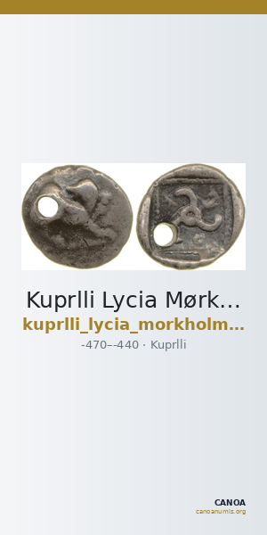 Kuprlli Lycia Mørkholm and Zahle 1972 63-7 — CANOA