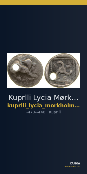 Kuprlli Lycia Mørkholm and Zahle 1972 63-7 — CANOA